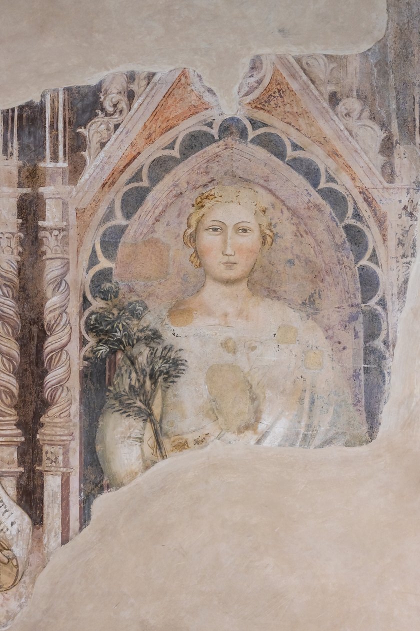 Diyalektiğin Alegorisi (fresk) by Jacopo di Cione