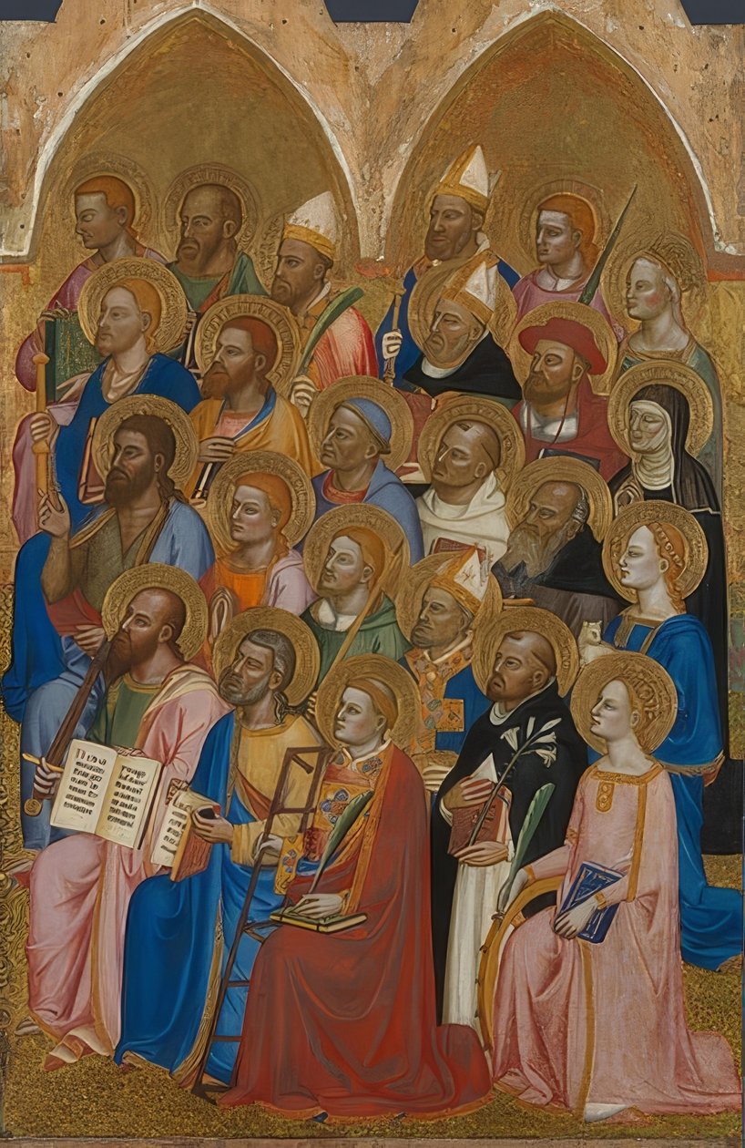 Adoring Saints (San Pier Maggiore Sunağı