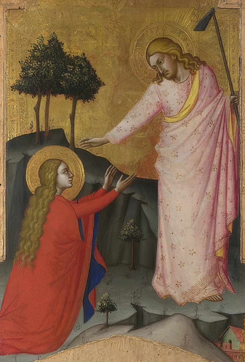 Bana dokunma. 1368-70 by Jacopo di Cione
