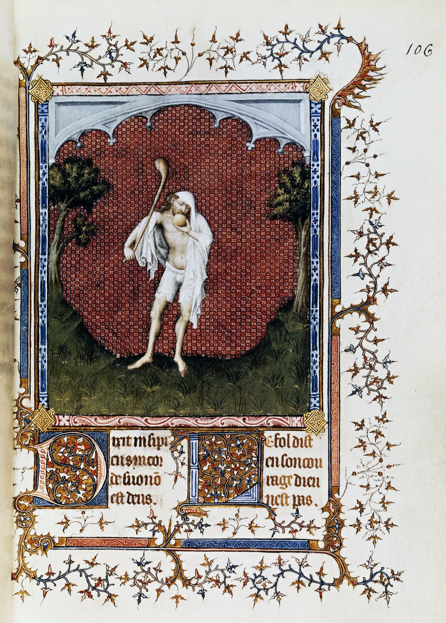 Kalabalıklar, minyatür Jacquemart de Hesdin (1348-1413), Petites Heures of Jean de France, Duc de Berry, yaklaşık 1386 by Jacquemart de Hesdin
