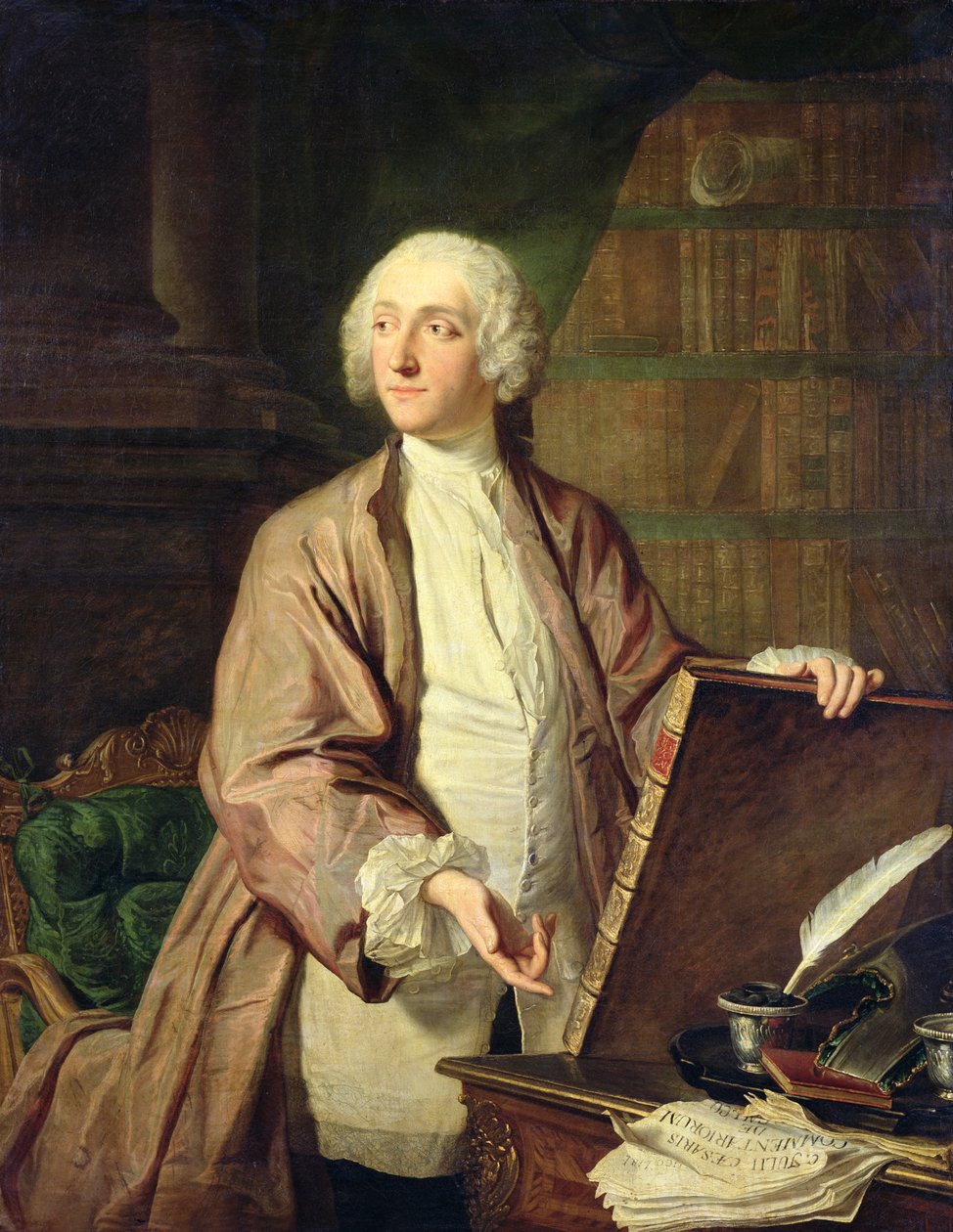 Victor Riquetti (1715-89), Mirabeau Markisi, 1743 by Jacques Andre Joseph Camelot Aved
