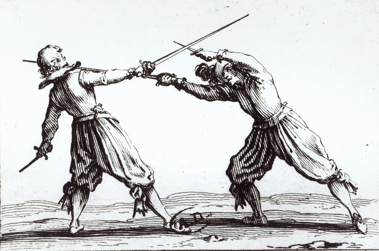 ಎ ಡ್ಯುಯಲ್ ಟರ್ಕ್ by Jacques Callot