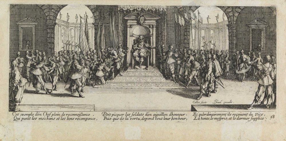 Çark Sefaletler ve savaşın kötü saatleri, pl. 18 by Jacques Callot