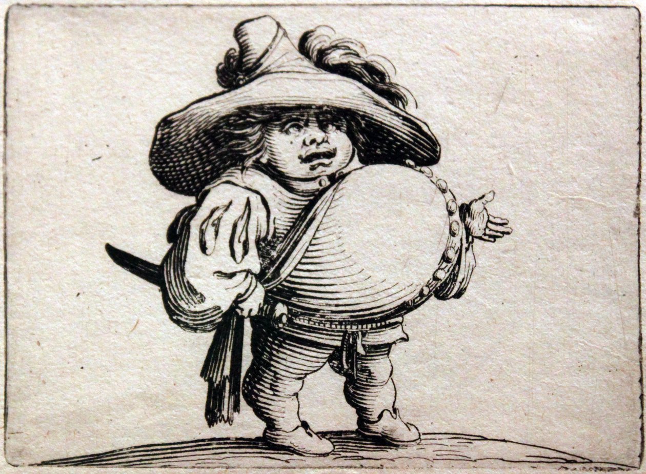 Çeşitli Gobbi Figürleri by Jacques Callot