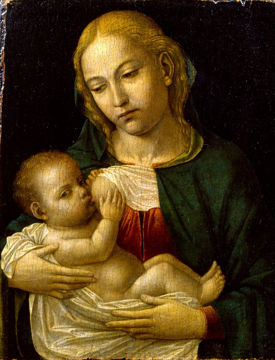 Madonna del Latte by Jacques Courtois