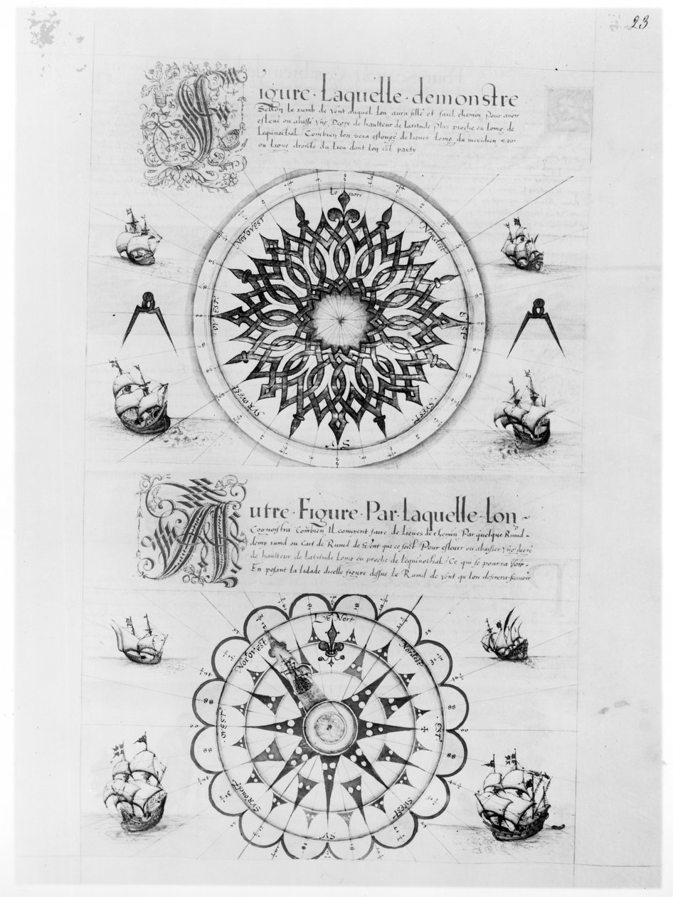 Ms Fr 150 fol.23r Sextant, 