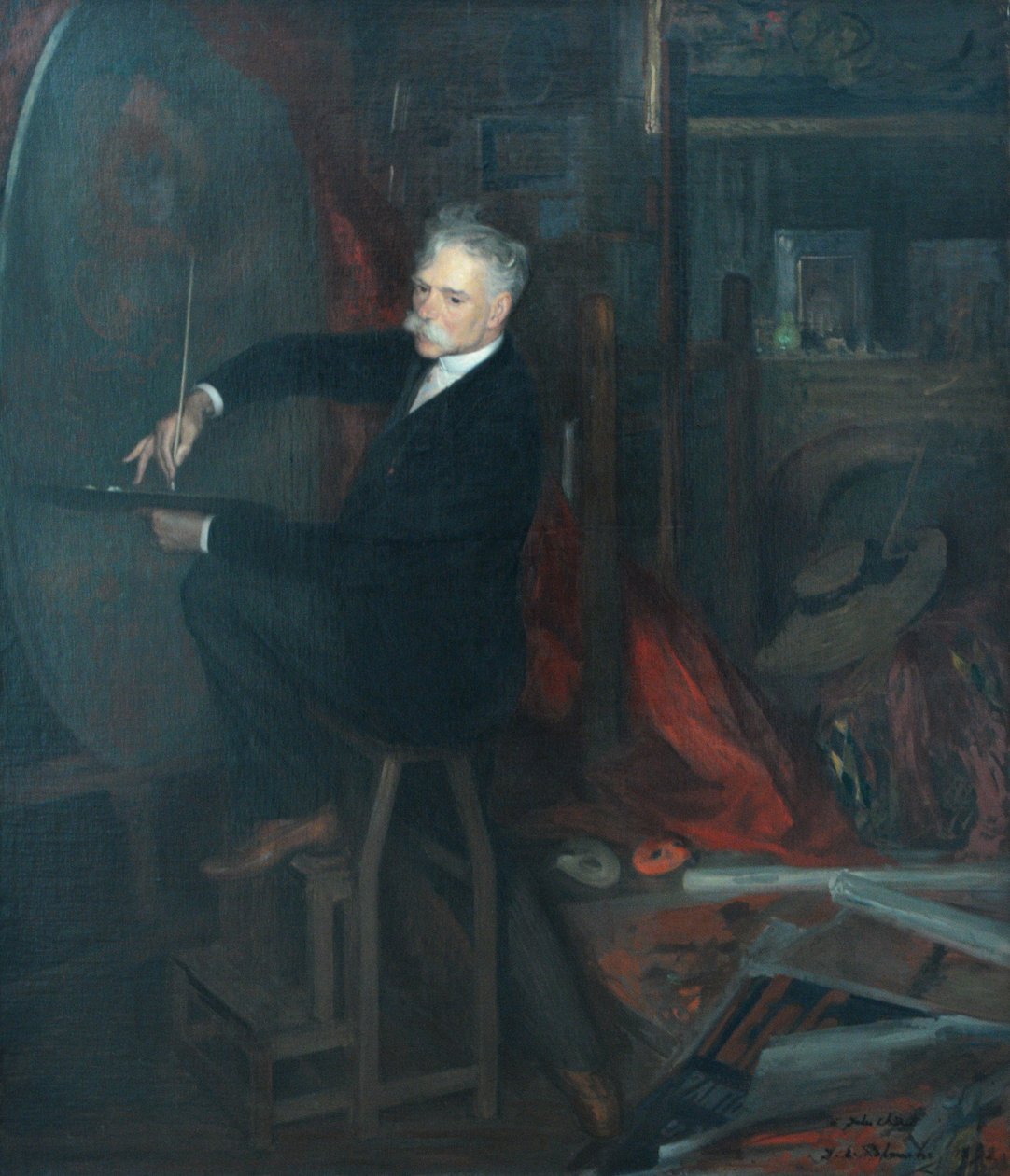 Jules Cheret by Jacques Emile Blanche