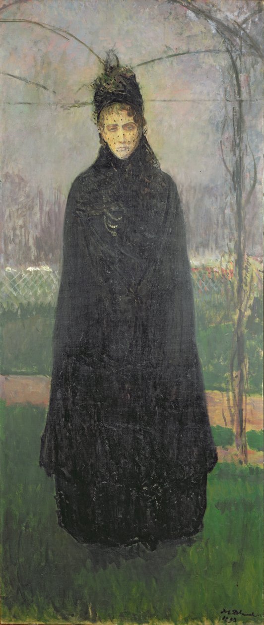 Virginia Oldoini (1837-99) Countess of Castiglione, Memory of 1893, 1914  by Jacques Emile Blanche