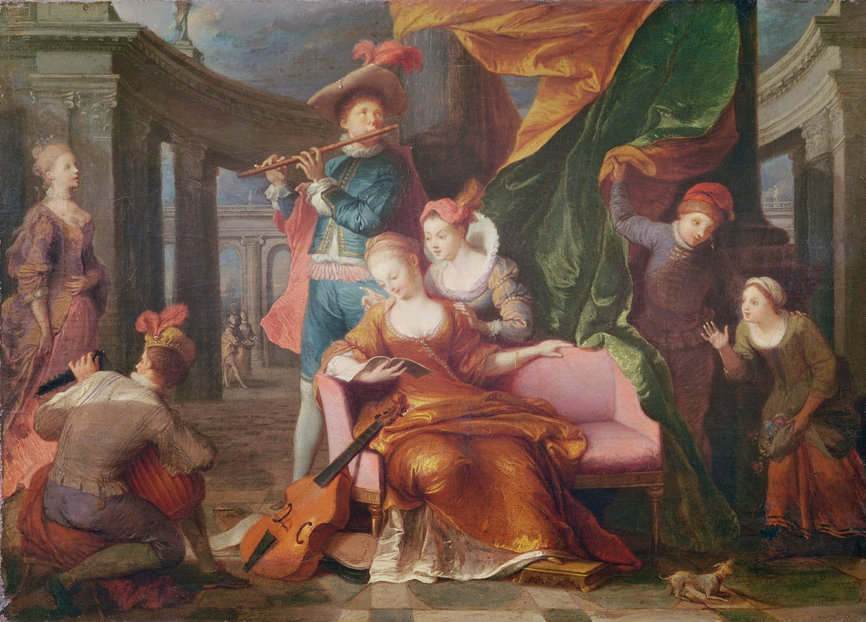 Müzik by Jacques Francois Courtin