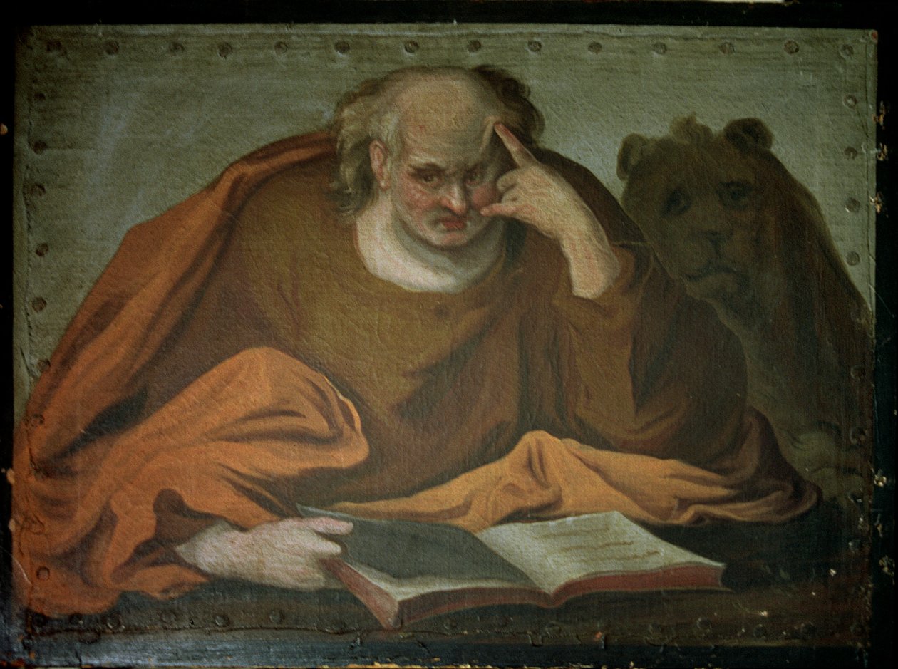 Saint Mark the Evangelist, 1588  by Jacques II de Gheyn