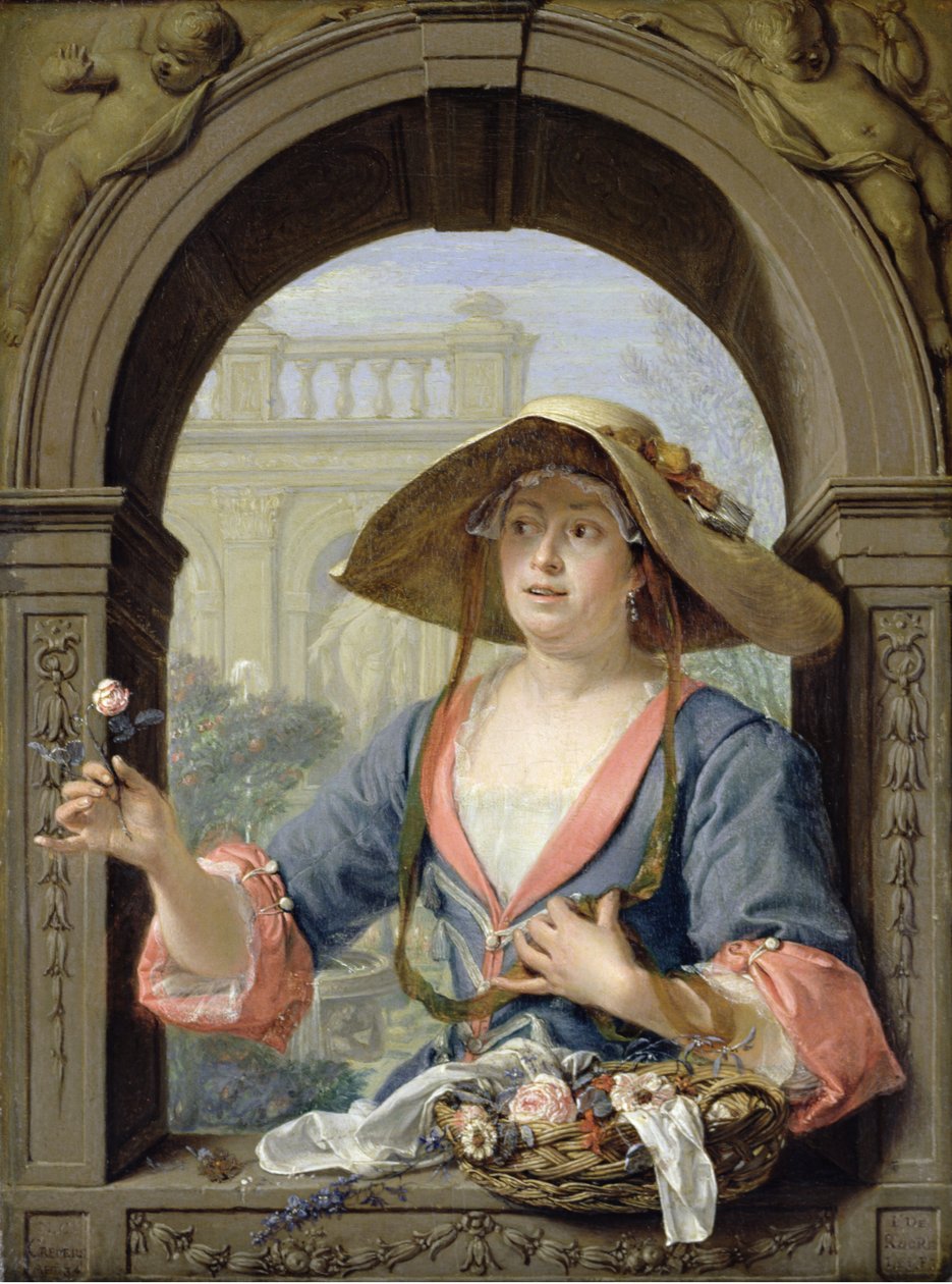 Sanatçının Metresi M.C. kremler by Jacques Ignatius de Roore