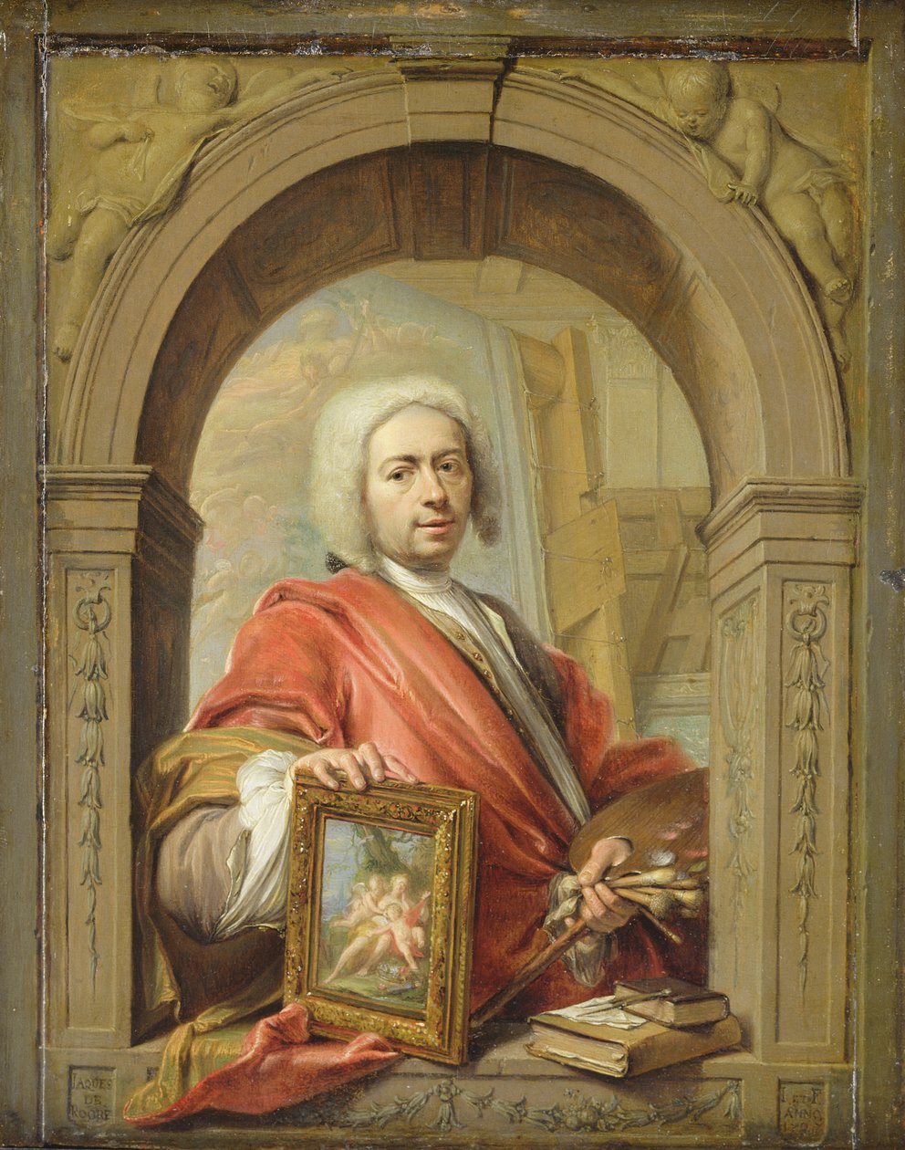 Otoportre, 1727 by Jacques Ignatius de Roore