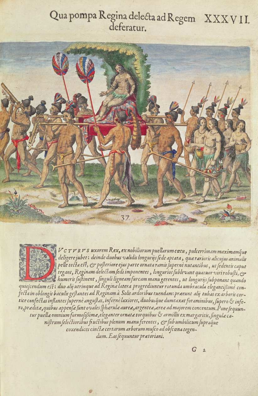 A Bride is Carried to the Chief, from 