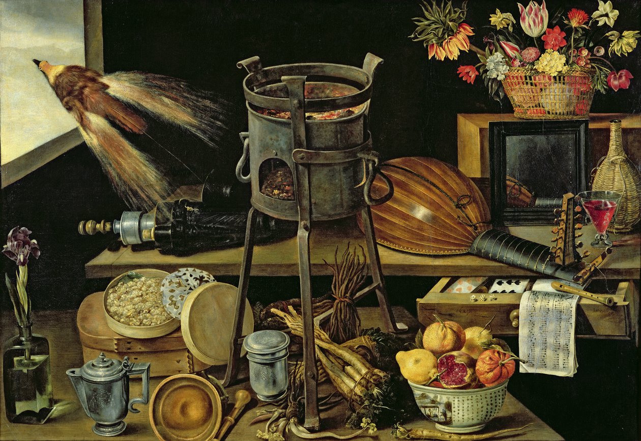 Beş Duyu, 1638 by Jacques Linard