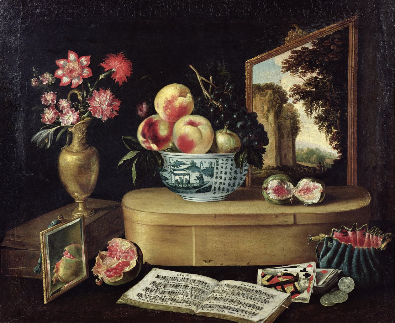 Beş Duyu, 1638 by Jacques Linard