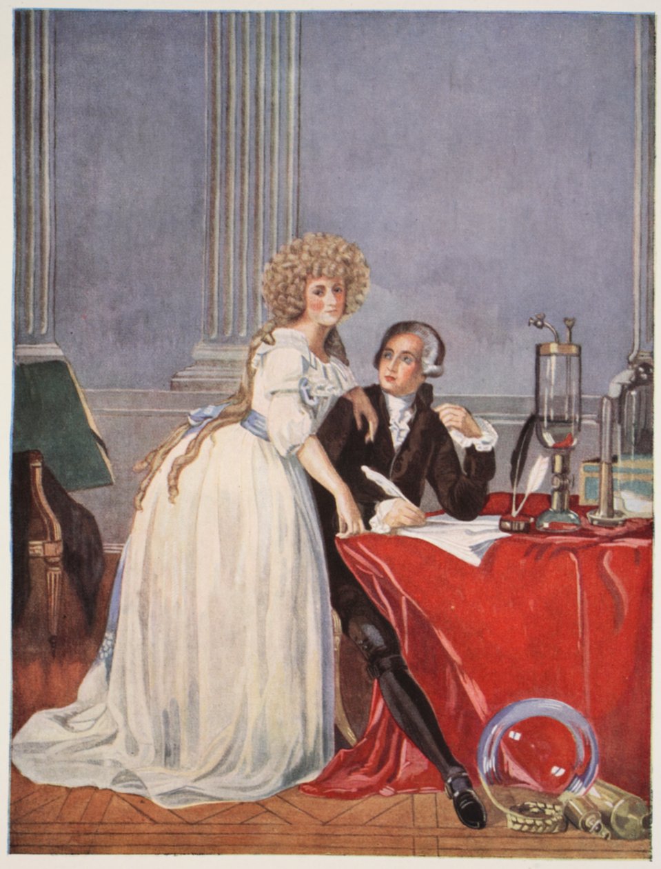 Lavoisier ve karısı, Boris Mestchersky