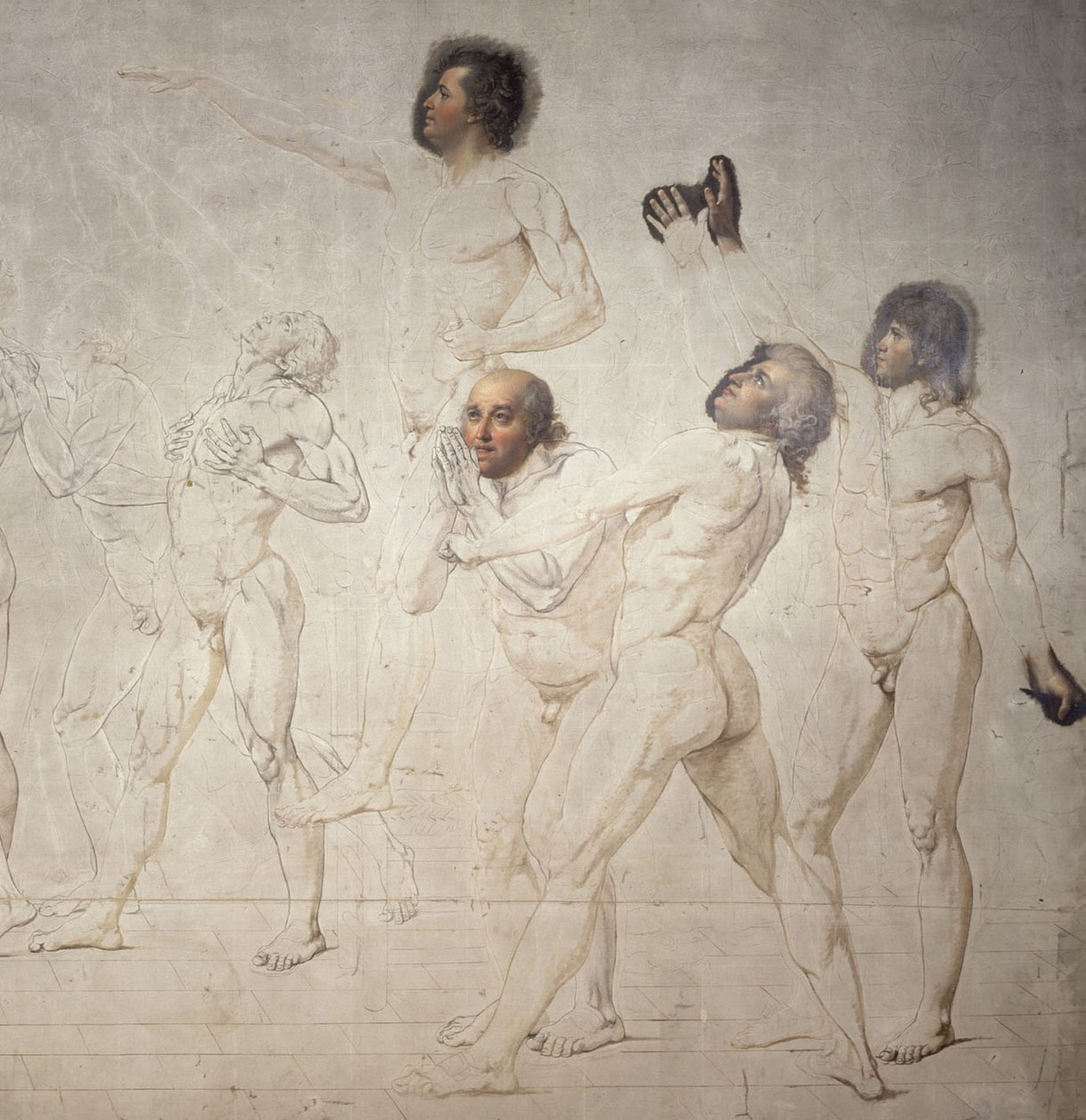 Tenis Kortu Yemini by Jacques Louis David