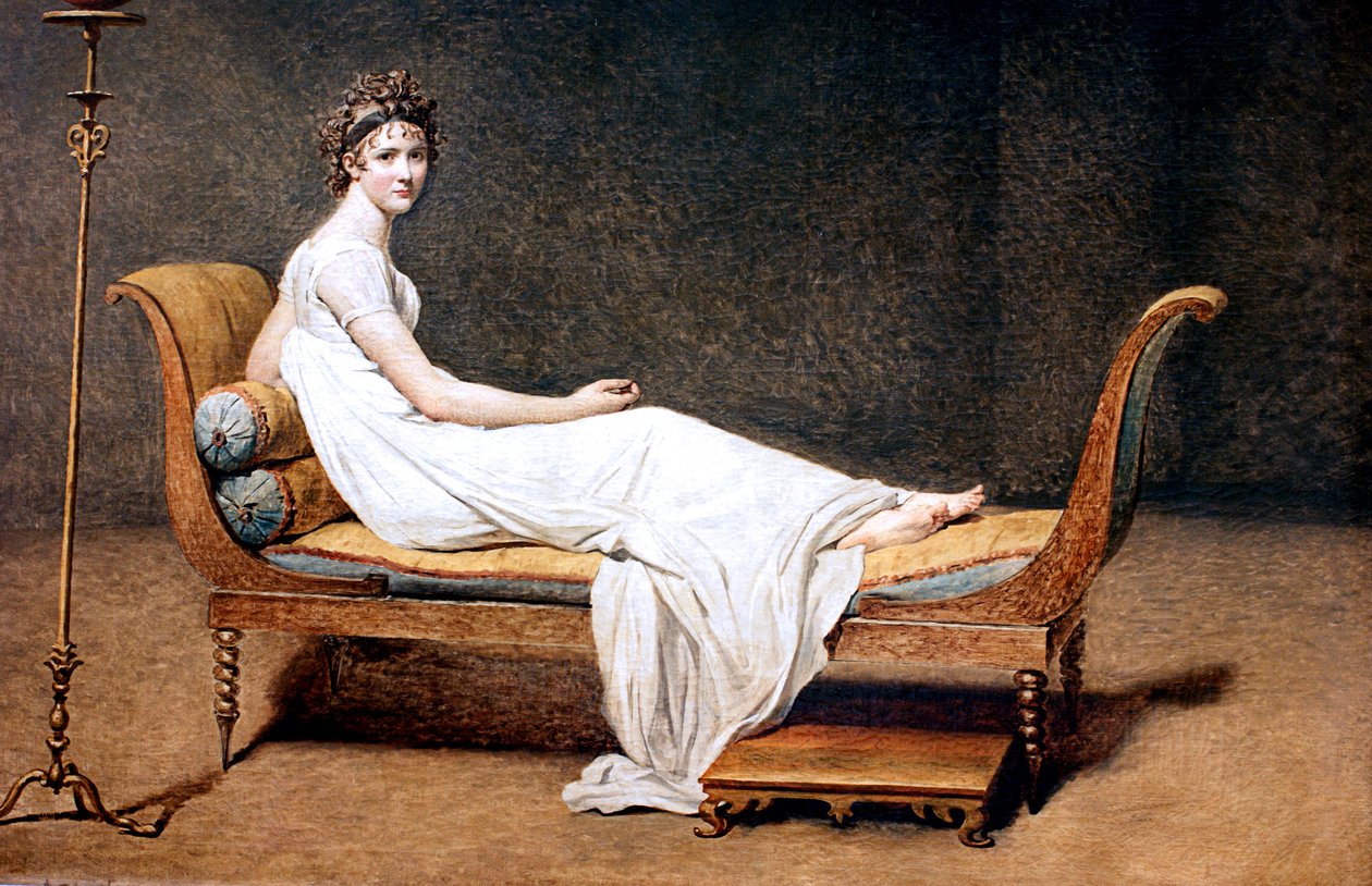 Madam Recamier by Jacques Louis David