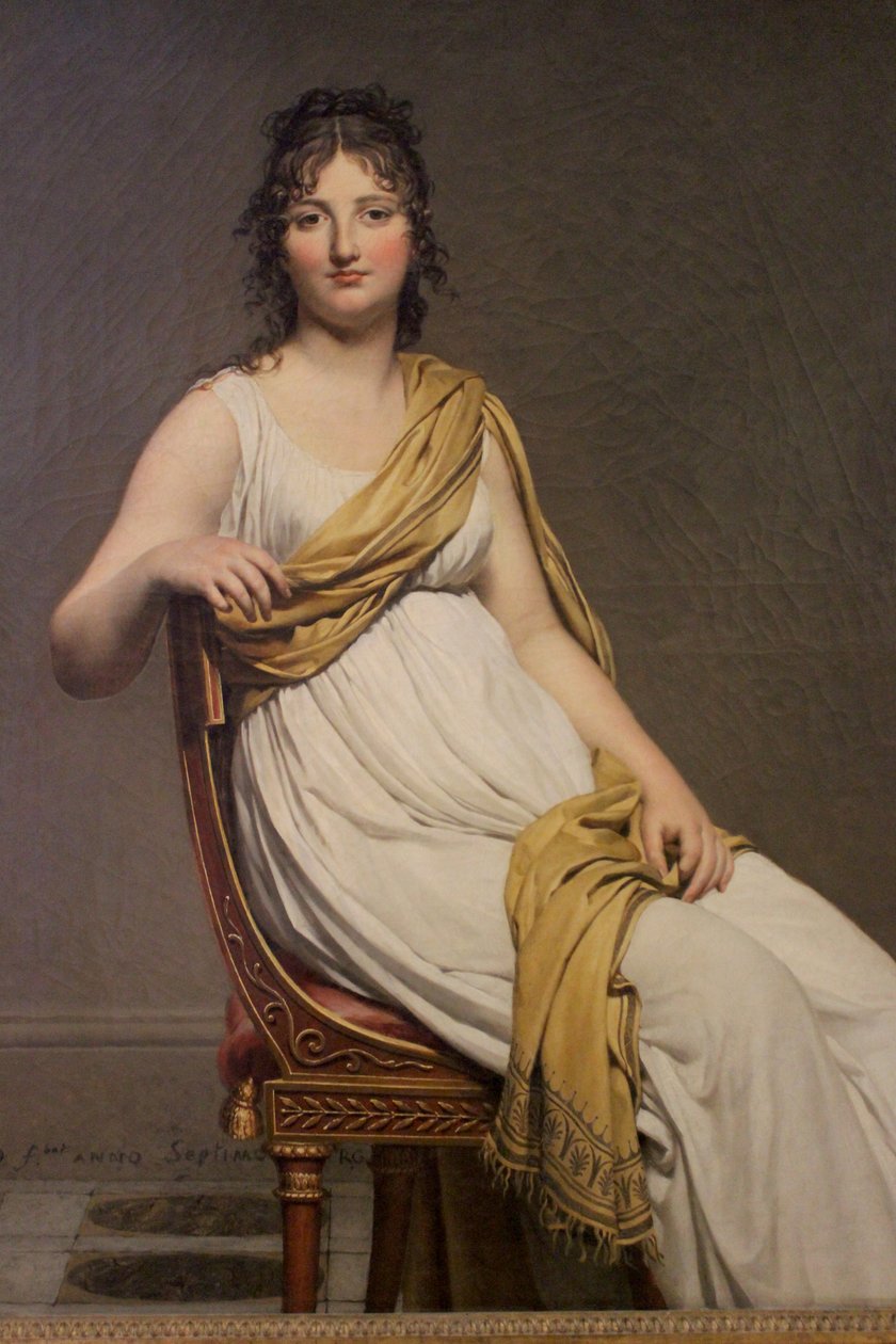 Madam de Verninac by Jacques Louis David