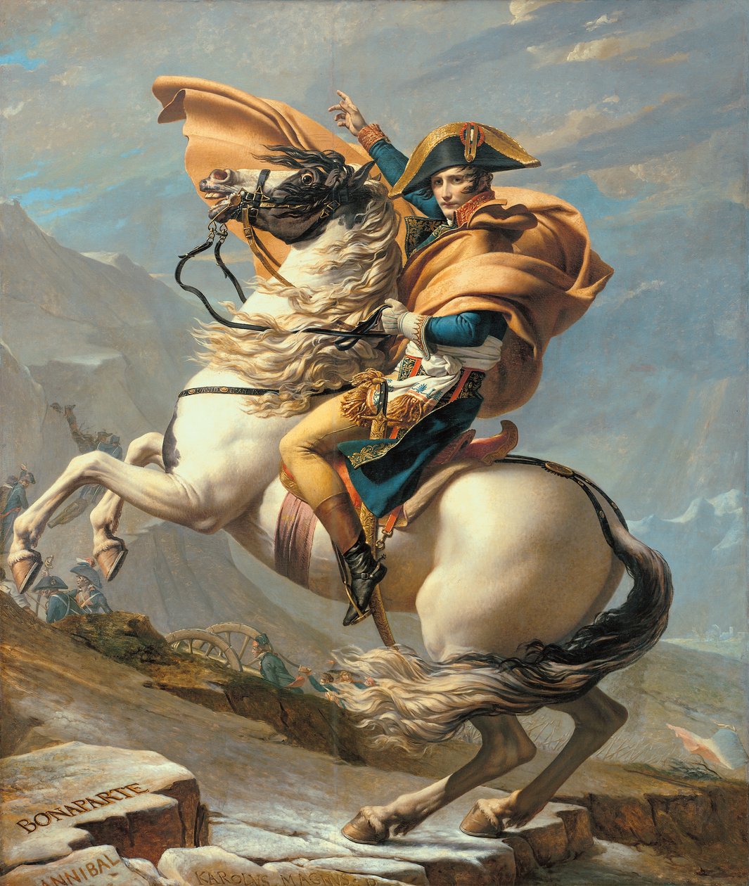 Napolyon (1769-1821) St Bernard Geçidi