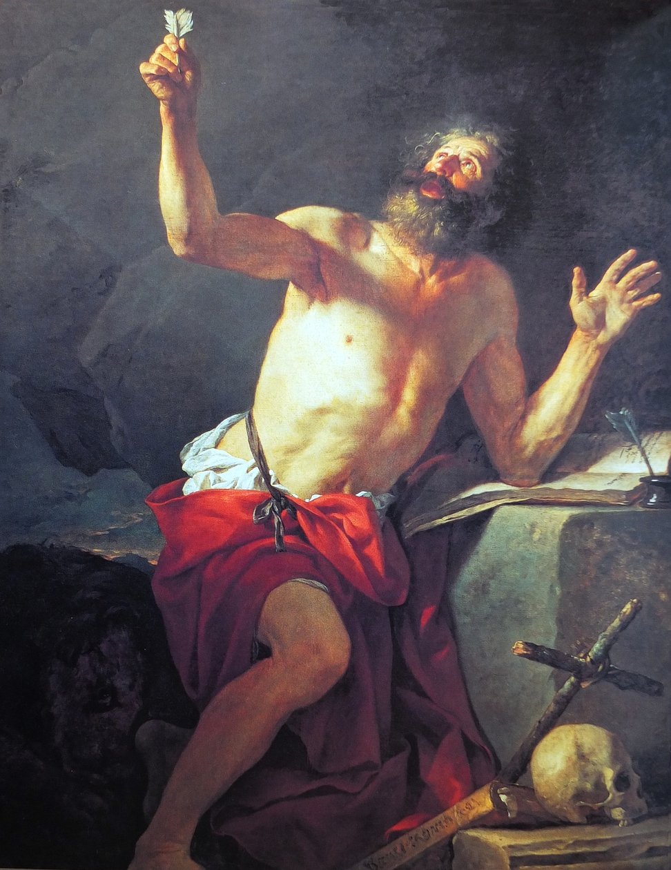 Saint-Jerome by Jacques Louis David