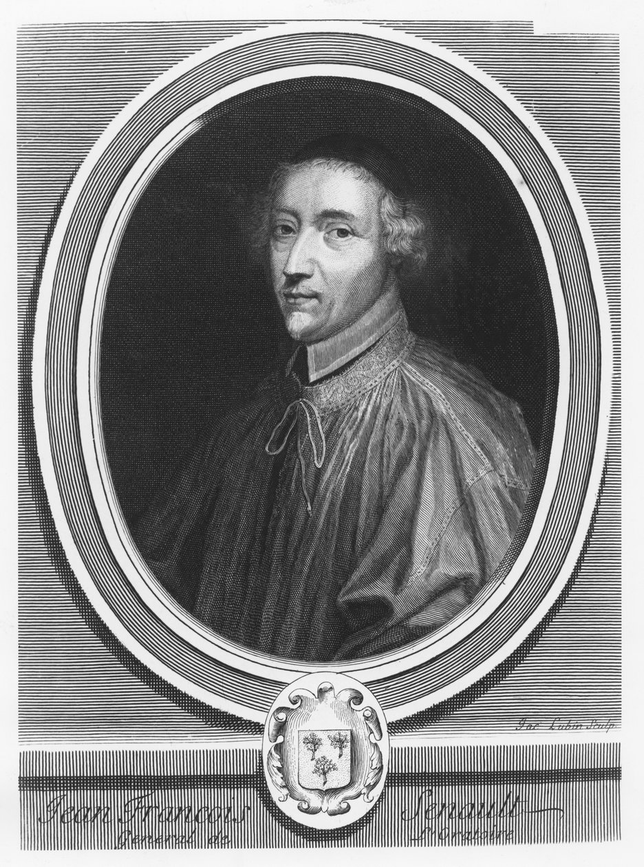 Portrait of Jean-François Senault  by Jacques Lubin