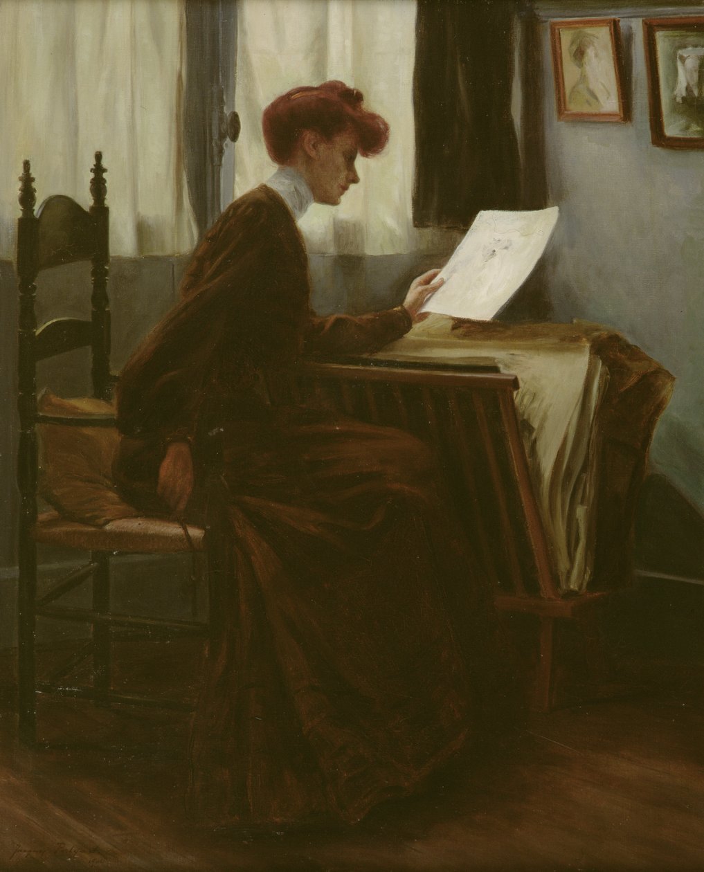 Çizim Aşığı, 1904 by Jacques Palyart
