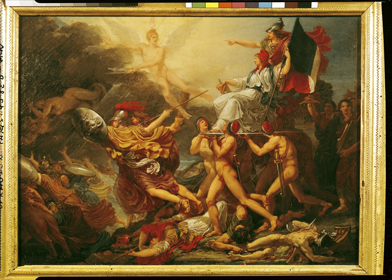 Dünyayı Seyahat Eden Özgürlük, 1798 by Jacques Reattu