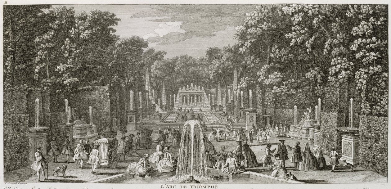 Arc de Triomphe, Versay by Jacques Rigaud