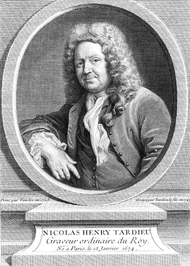 Nicolas-Henri Tardieu 16741749n by Jacques Nicolas Tardieu