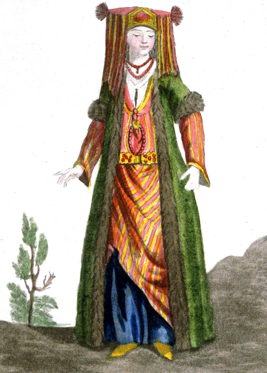 Ermeni kadın by Jacques (after) Grasset de Saint Sauveur