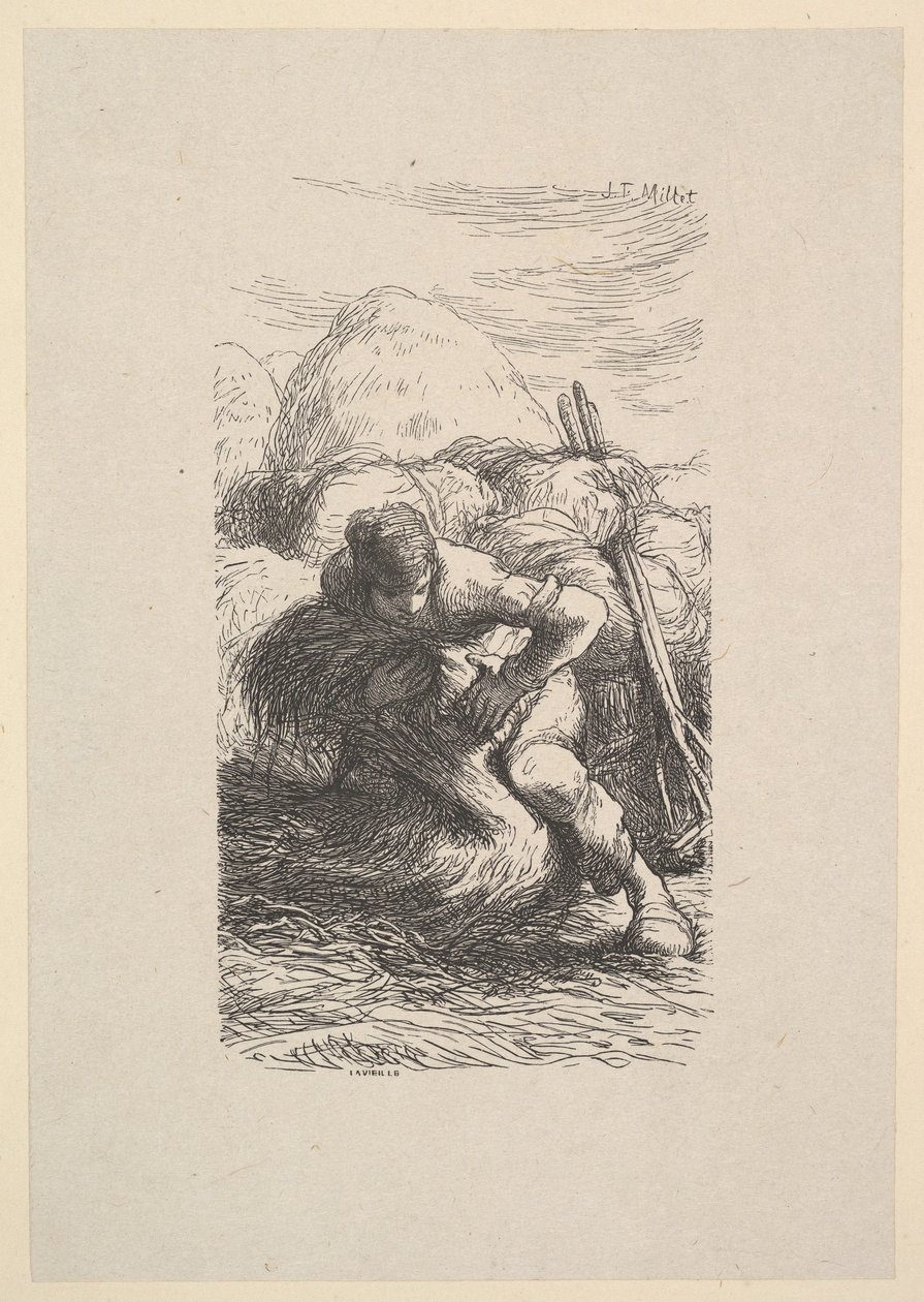 Demet Bağlayıcı, 1853. by Jacques Adrien Lavieille