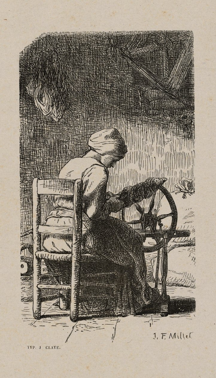 dönen kadın by Jacques Adrien Lavieille