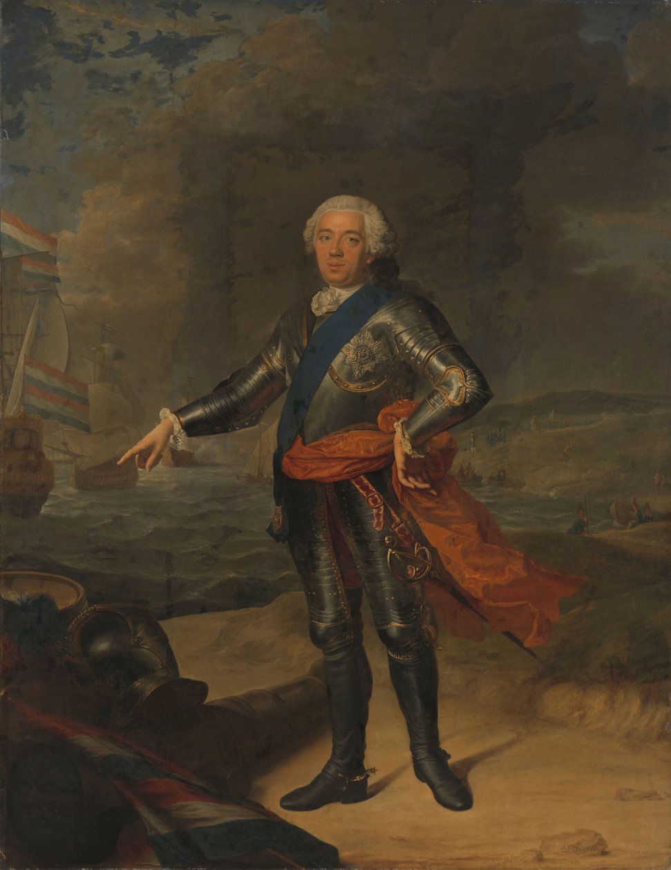 Willem IV (1711-1751), Orange-Nassau prensi by Jacques André Joseph Aved