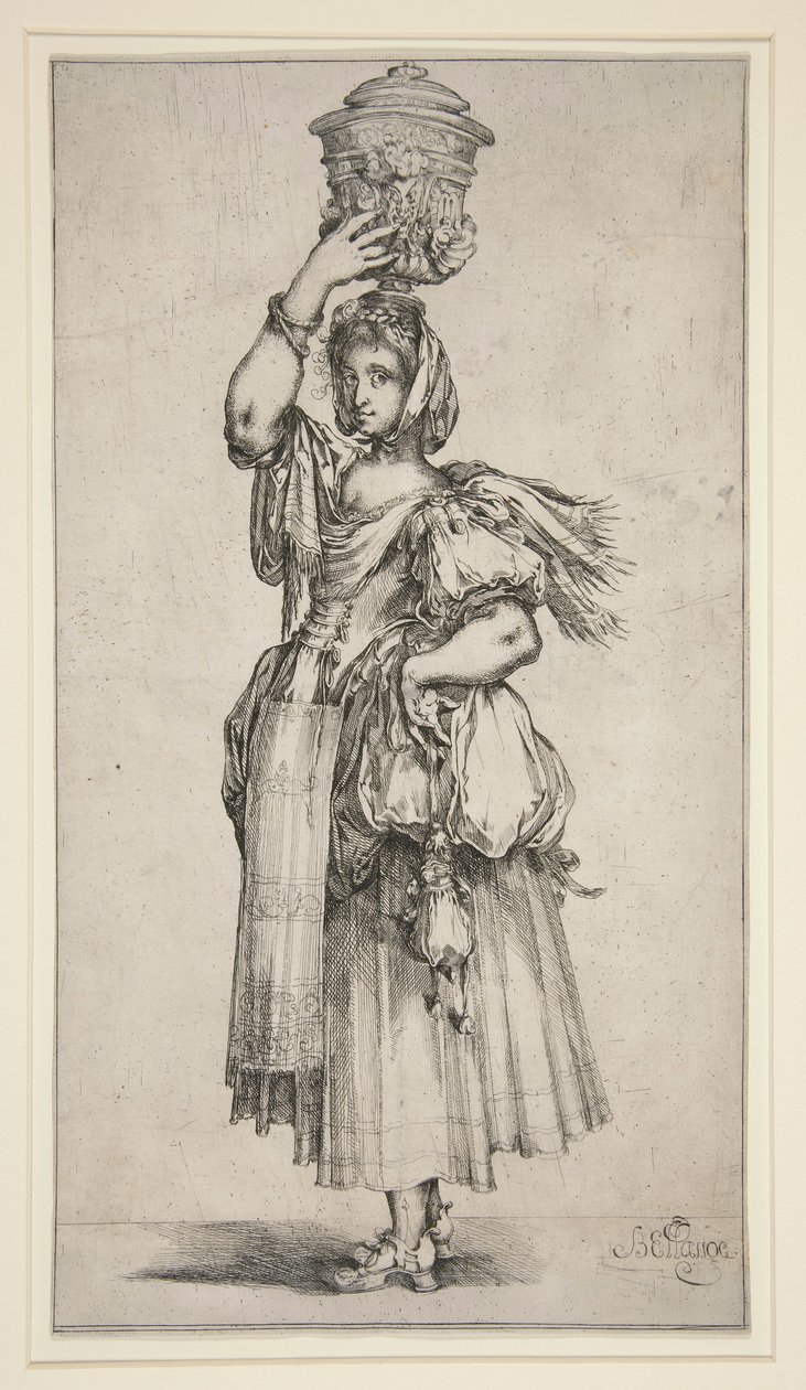 Bahçıvanların saksıları var by Jacques Bellange