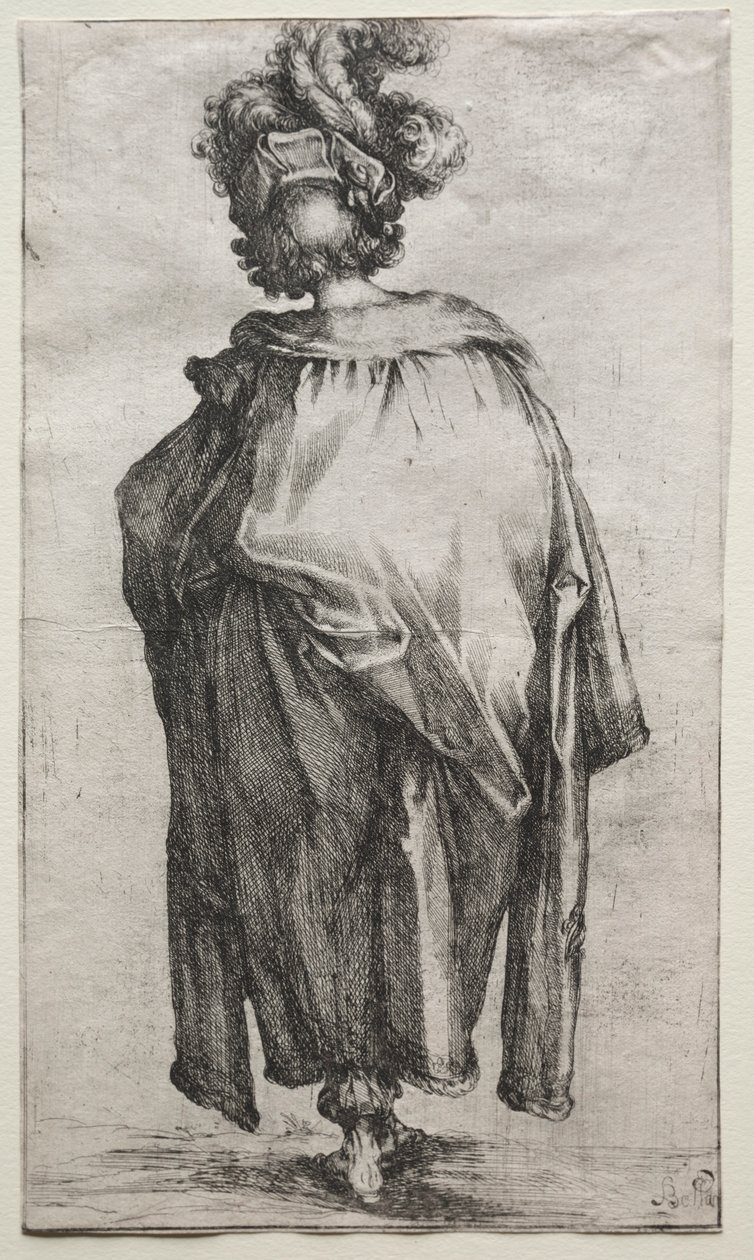 Üç Büyücü: Melchior, c. 1615. by Jacques Bellange