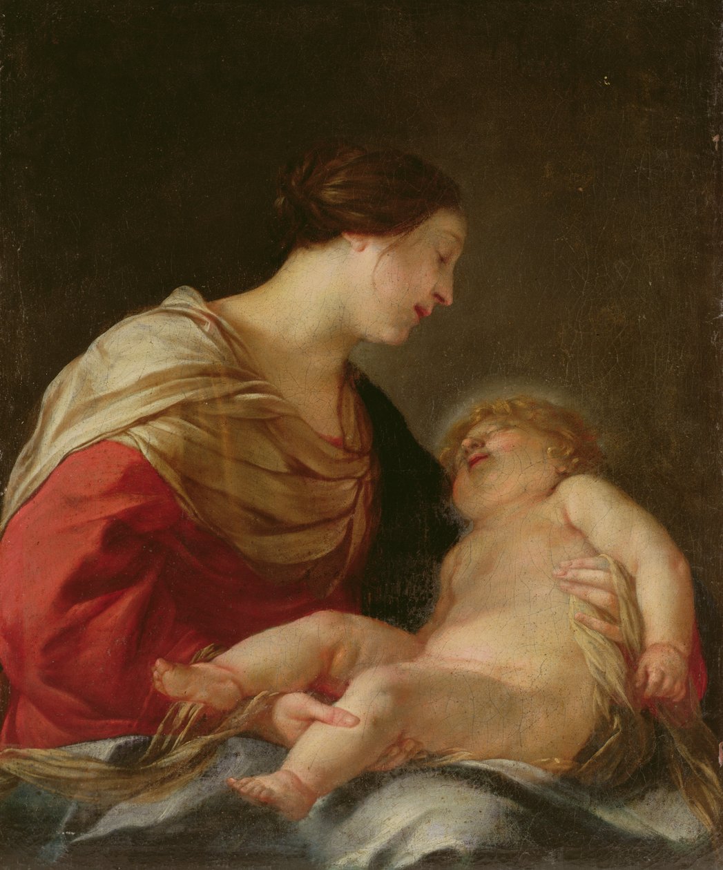 Madonna ve Çocuk, 17. yüzyıl by Jacques Blanchard