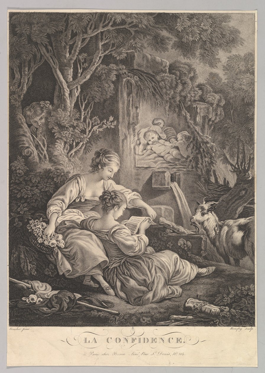 Sır, yaklaşık 1804-31. by Jacques Bonnefoy