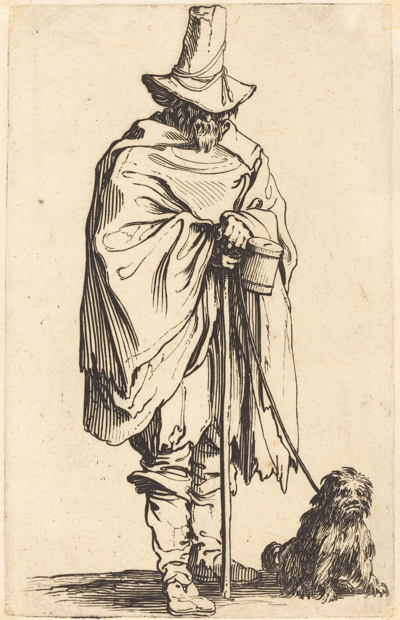 Köpekli Dilenci, c.1622 by Jacques Callot