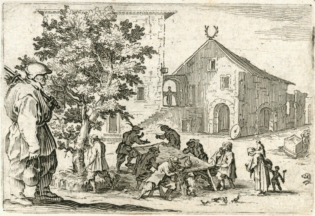Çeşitli figürlerin kaprisleri by Jacques Callot