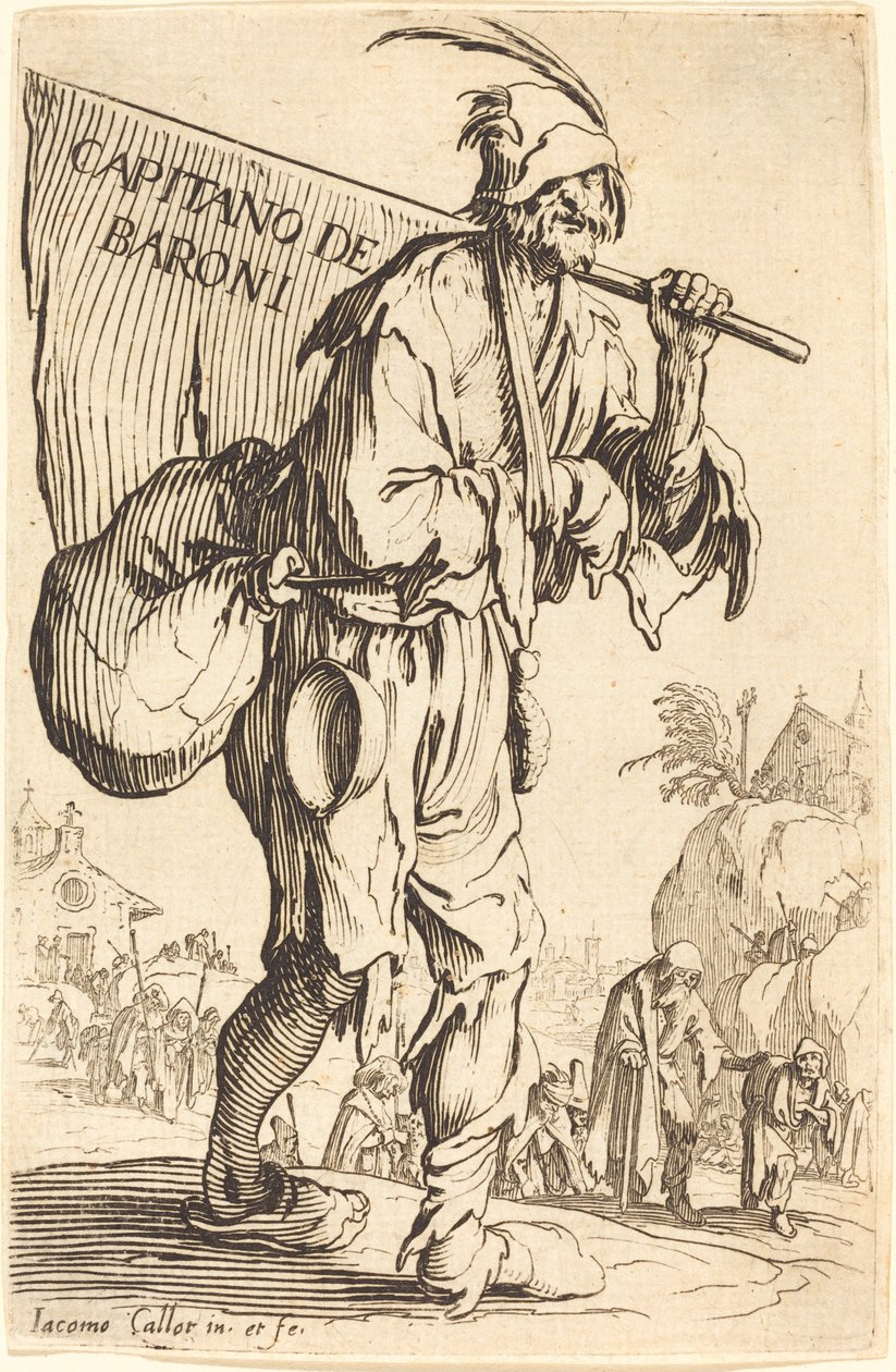 Baronların Kaptanı by Jacques Callot
