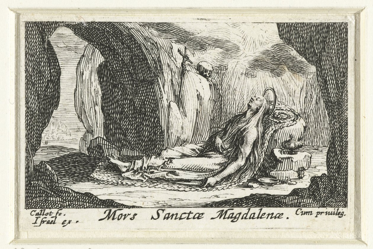 De dood van Maria Magdalena Saint Magdalene