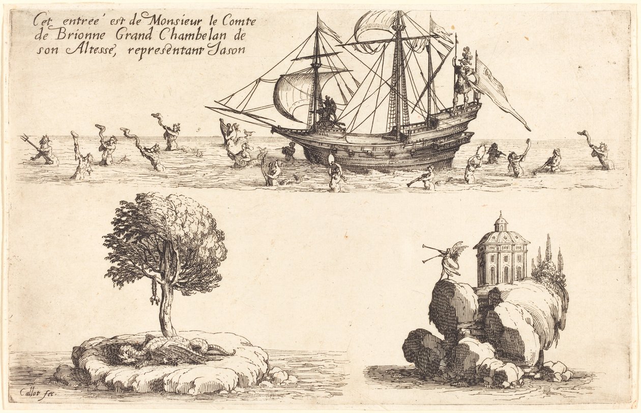 M. le Comte de Brionne, Majestelerinin Baş Kahyası, Jason