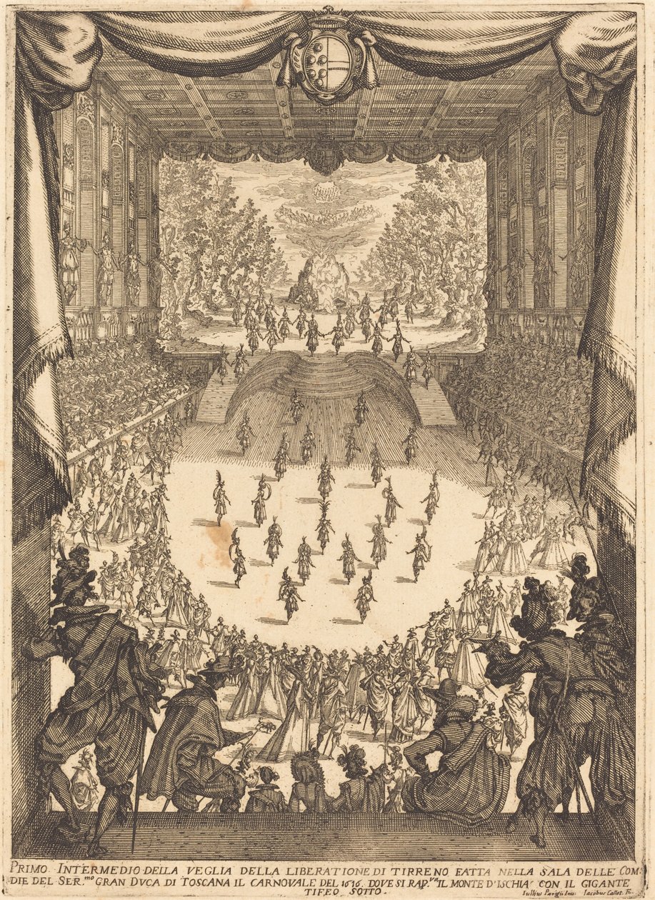 İlk Intermezzo by Jacques Callot