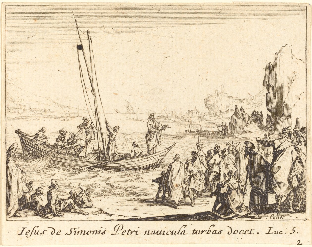 Erkek Balıkçısı by Jacques Callot