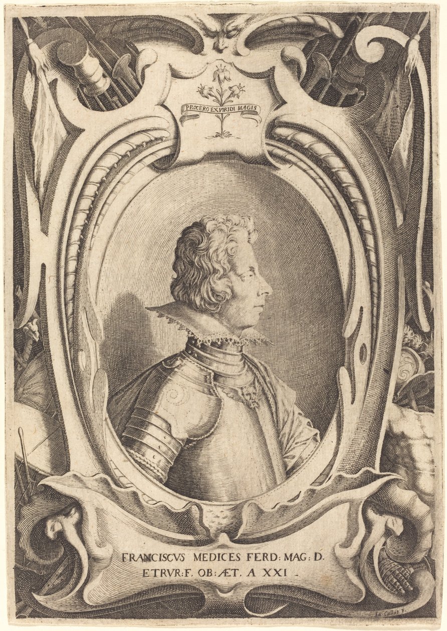 Francesco de Medici by Jacques Callot