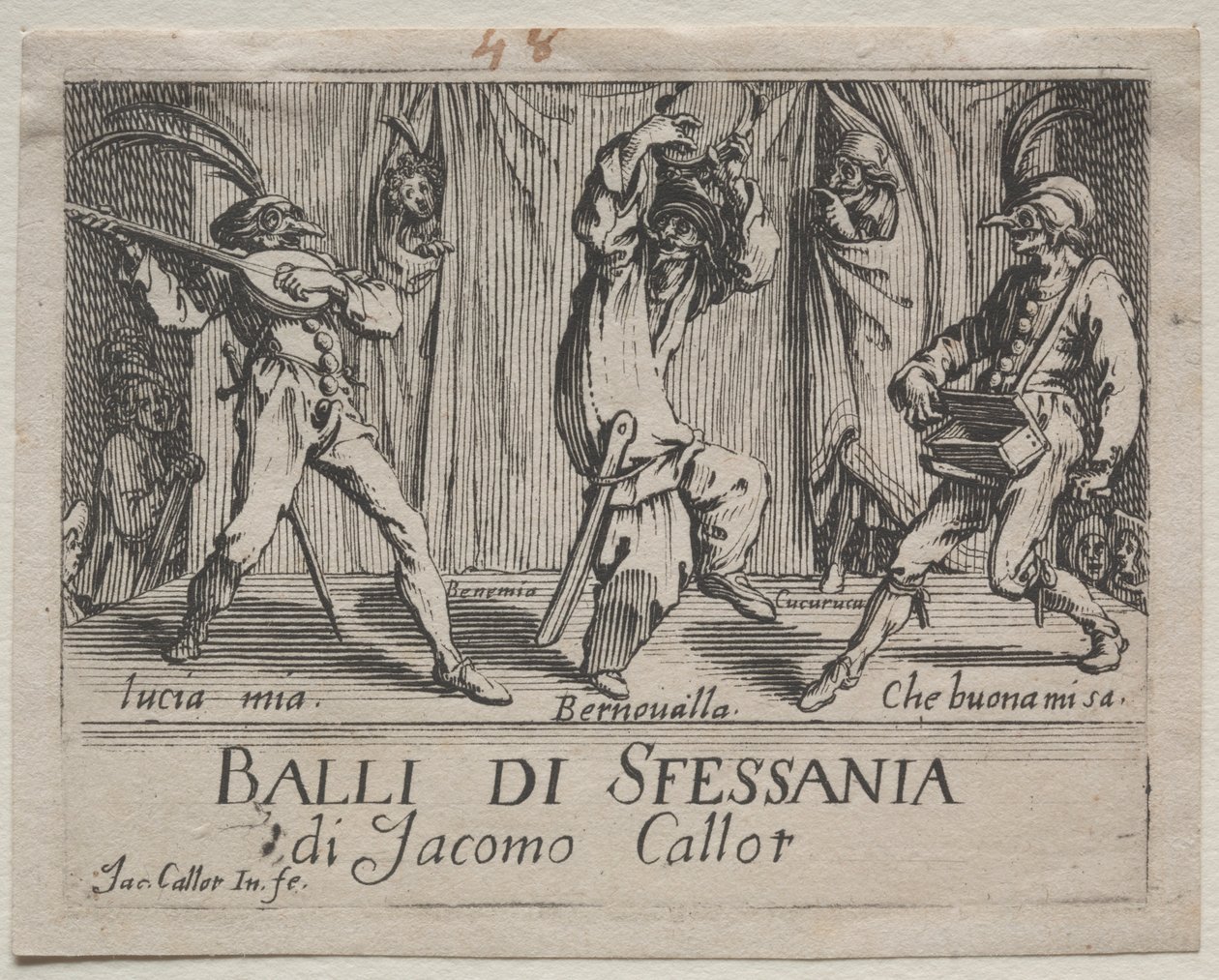 Ön yazı, 1621. by Jacques Callot