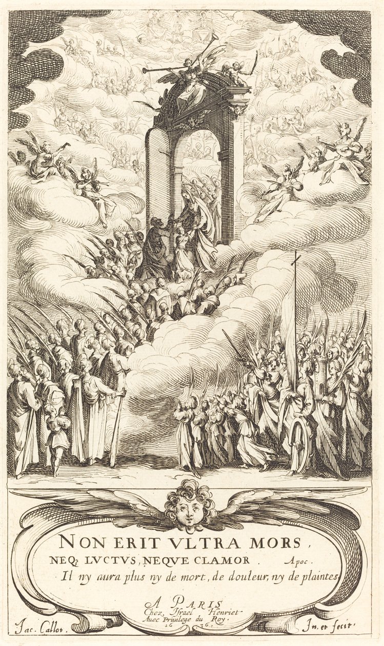 "Azizlerin Takvimi" için ön yazı by Jacques Callot