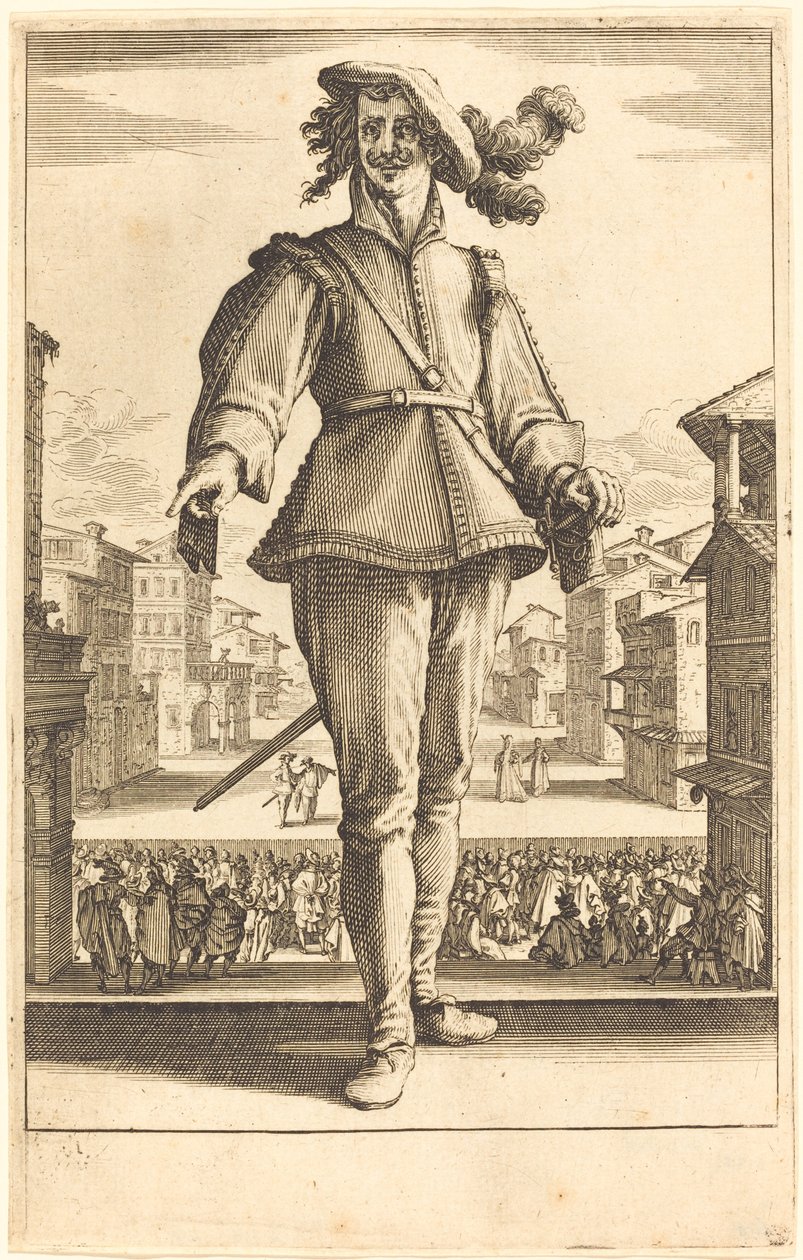 Kaptan veya Aşık by Jacques Callot