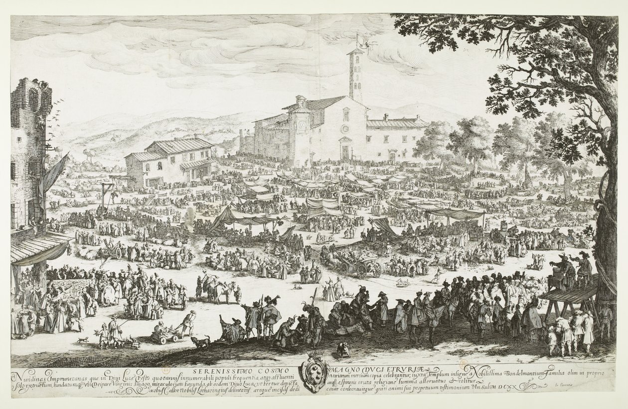Impruneta by Jacques Callot